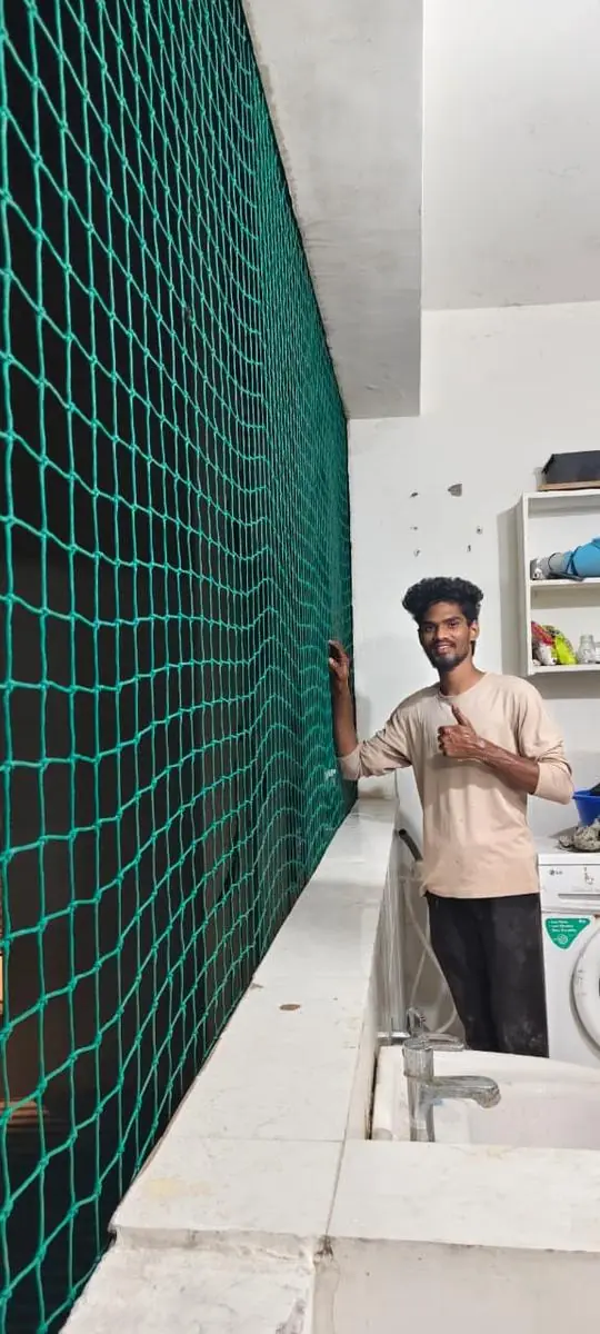 Balcony Safety Nets Installation in Hyderabad: Protection, Materials & Completed Projects
